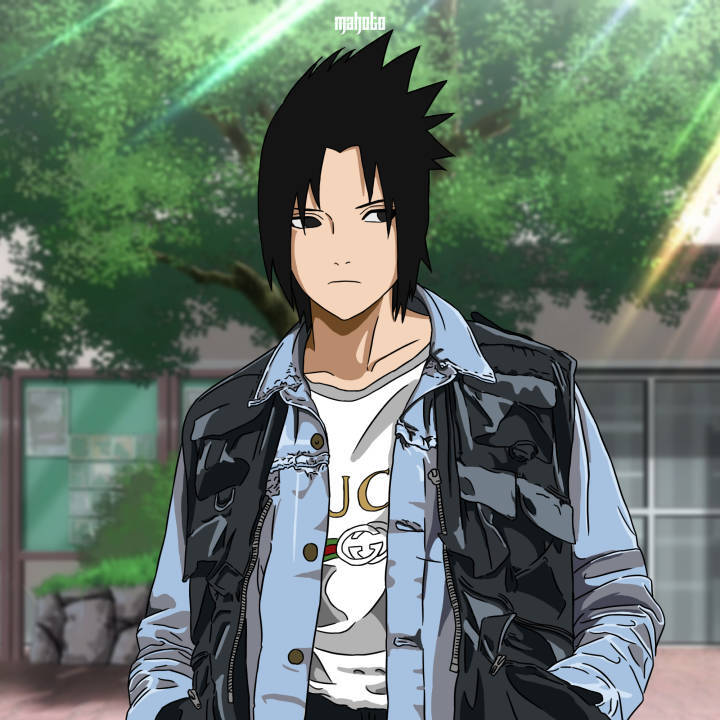 宇智波佐助潮图火影忍者