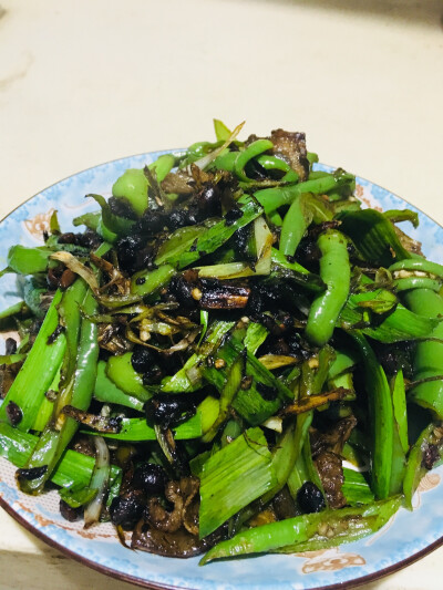 青椒豆豉