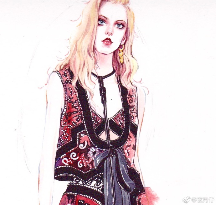 网络课程印花刺绣范例步骤图 ​​​​