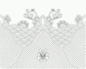 海水江牙纹