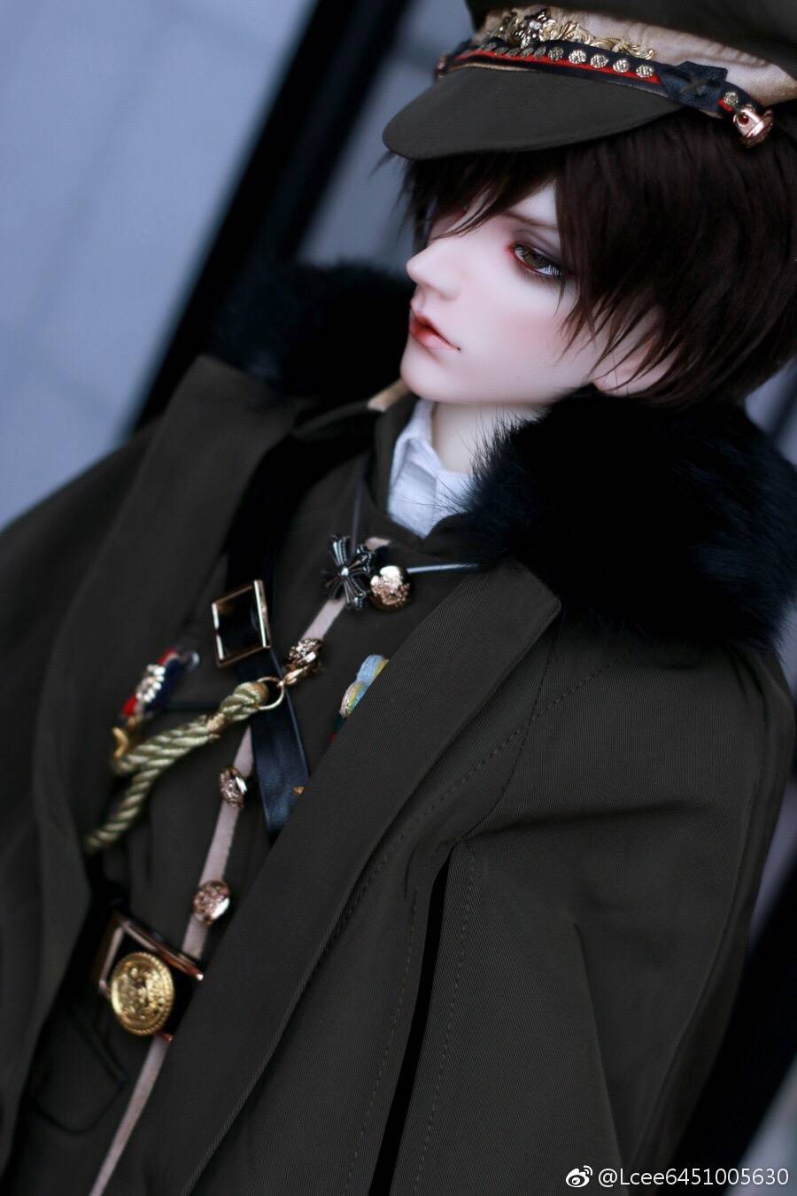 『兰陵王』军装 帅哥 SD娃娃 BJD 玩具 人偶 壁纸 萌物 