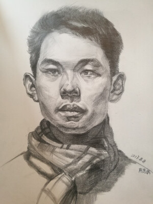 孩子的素描作品