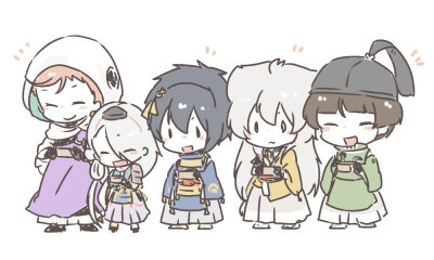 【搬运侵删】刀剑乱舞 伊达组 三条组 画师twi@yubinukirn