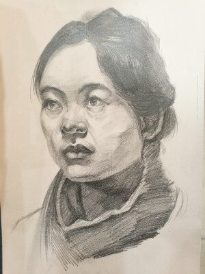 孩子们的素描作品