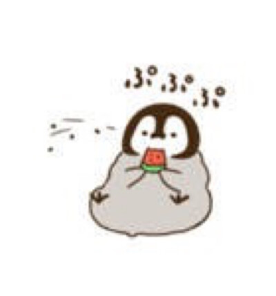 企鹅表情包之 吃瓜群众