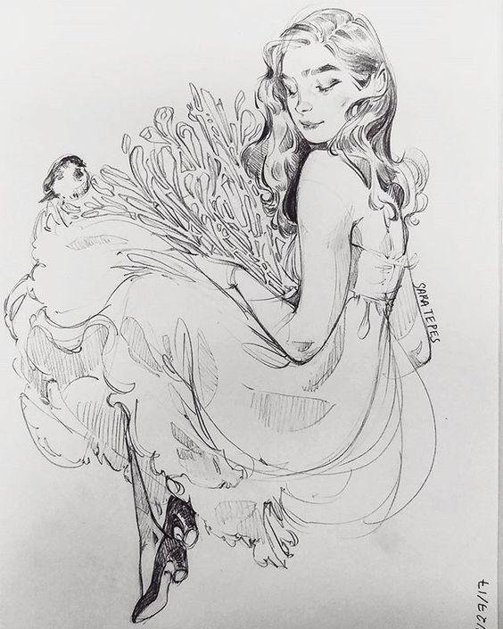 美国插画师saratepes作品