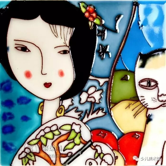 沥粉画