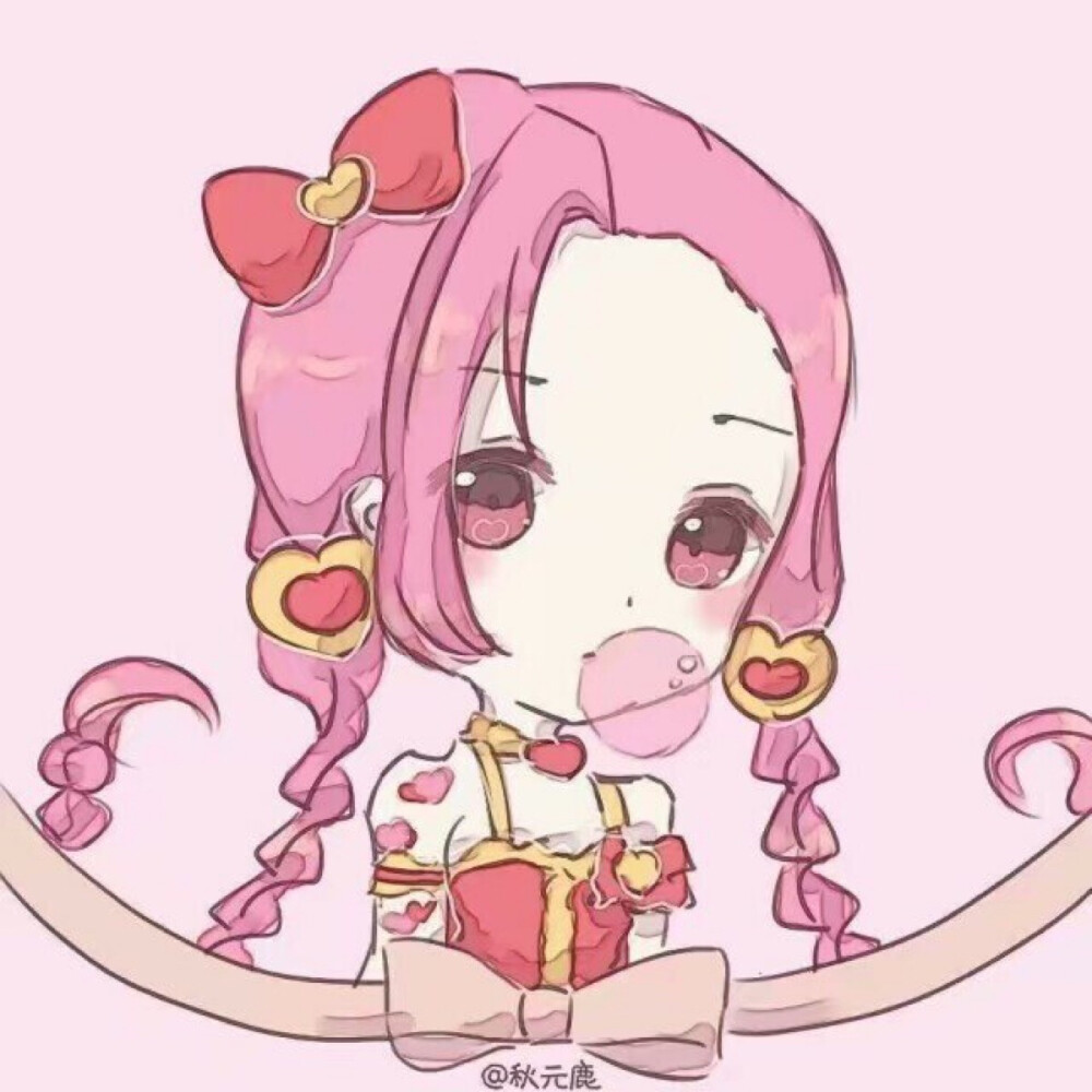 卡通闺蜜头像九人