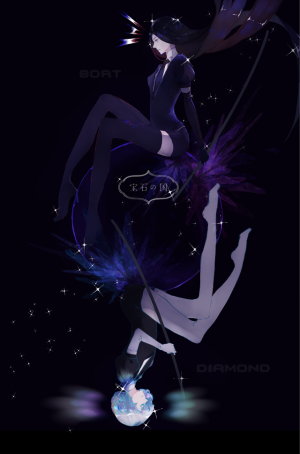 宝石之国  钻石组 黛雅 波尔茨  圆粒金刚石  钻石