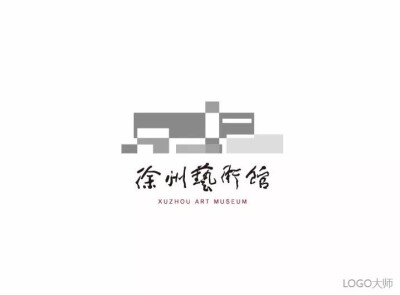 #设计视角# 收集一批艺术馆的LOGO，来自Logo大师