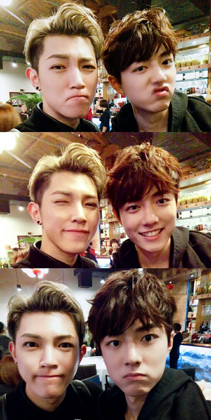 韩沐伯肖战蛋沐燃烧吧少年时期