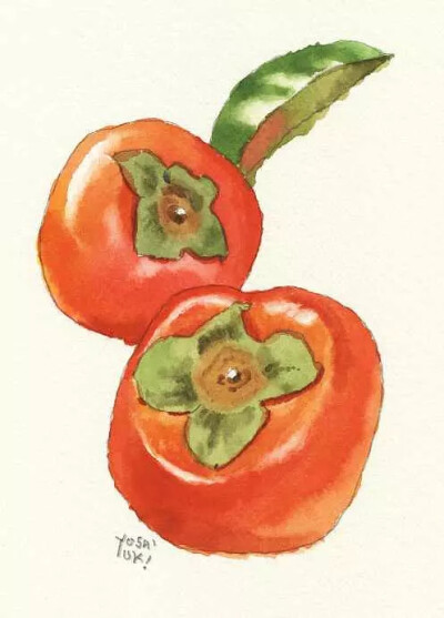 【水彩美食插画】作者：日本插画师：大崎吉之