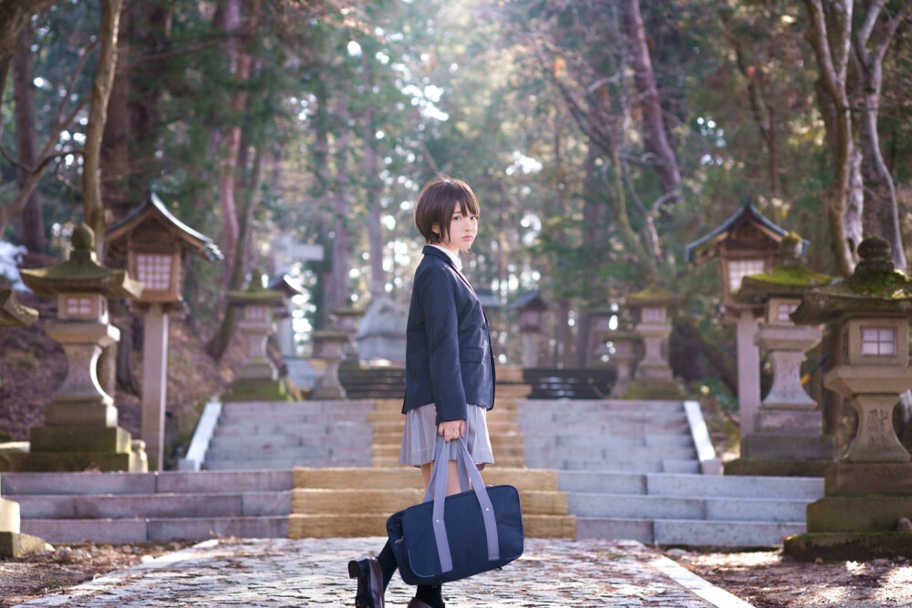 jk制服 日本女子高中生 日系 写真 摄影