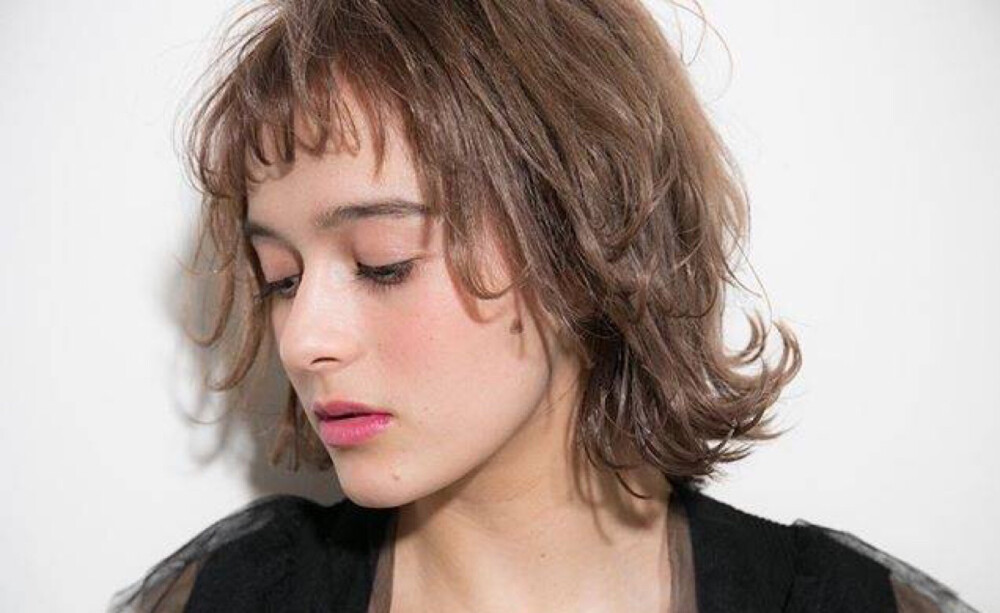 日系发型 | 好看的波波头卷发发型