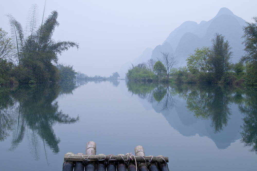 江南烟雨雾色里