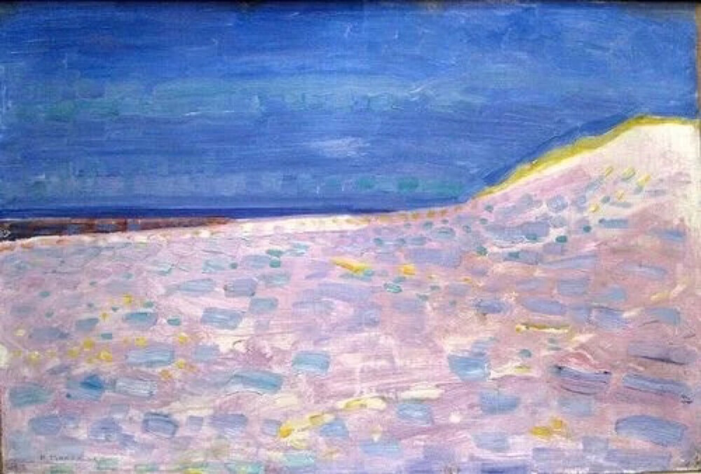 山川与大海pietmonderian蒙德里安早期作品18721944dutch