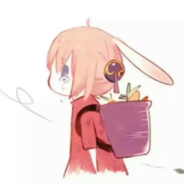 三人 团头 手绘 卡通 可爱 