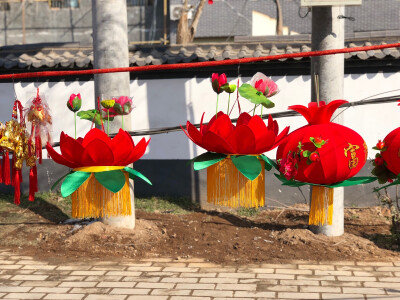 年味 灯笼
西安市 三兆村
