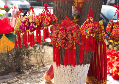 2018年味 年年有余（鱼）香包挂件
西安市 三兆村