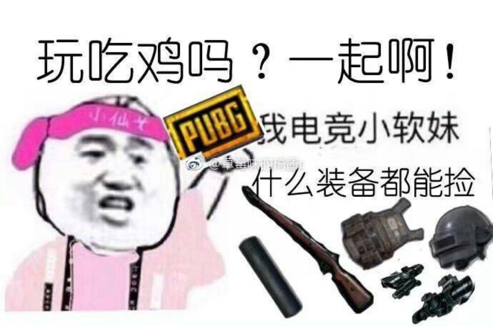 绝地求生表情包 pubg