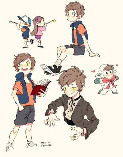 Dipper and Bipper。