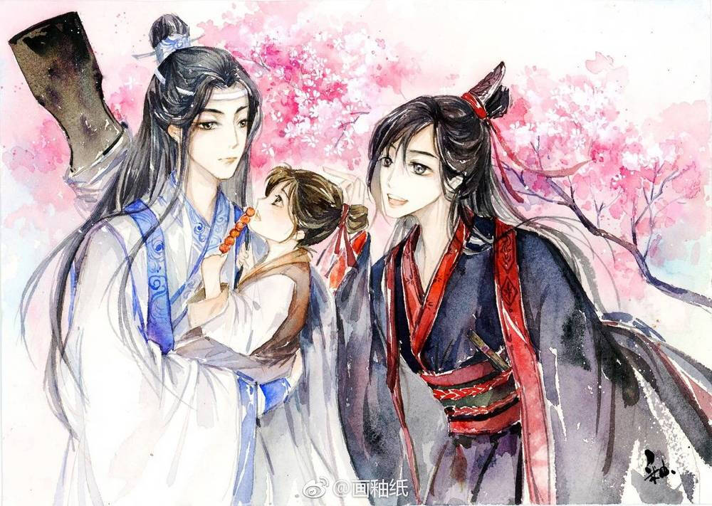 【魔道祖师】作者：画釉纸