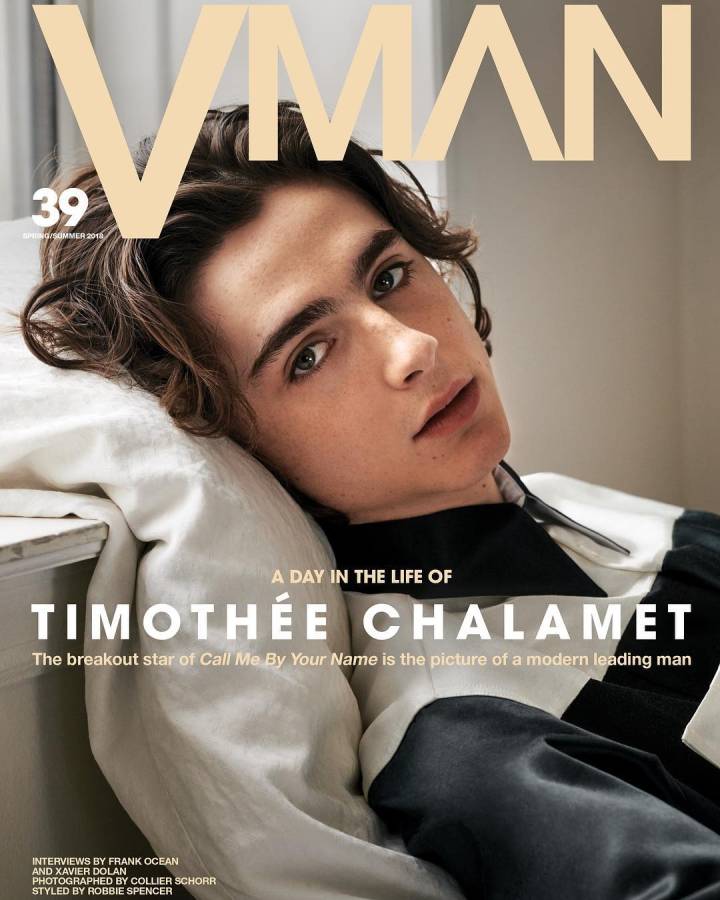 Timothee Chalamet杂志照，炒鸡好看惹(｡･ω･｡)ﾉ♡