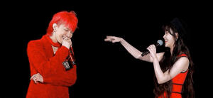 权志龙  李知恩  GD  IU  龙恩  GU  台湾演唱会  圈地自萌