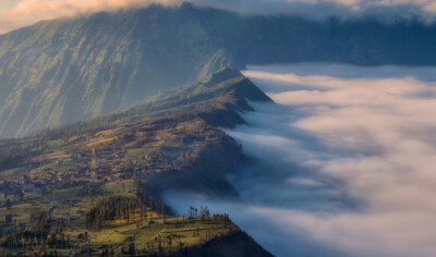 印尼的婆罗摩火山