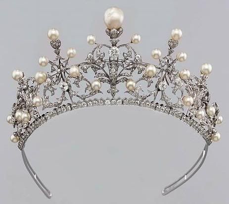 Pearl & Diamond Tiara