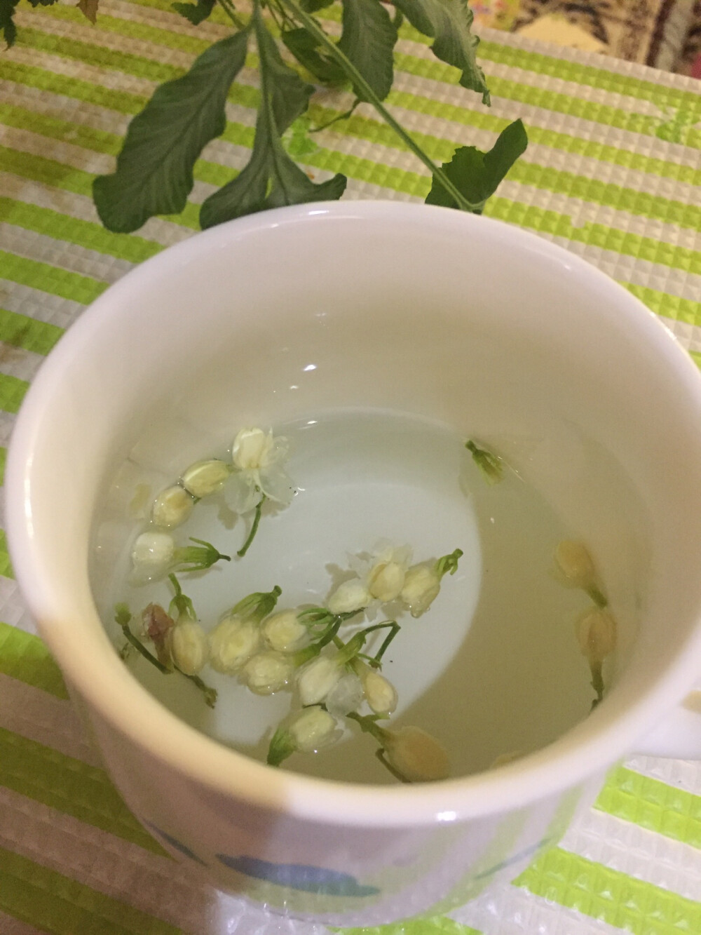 2018年.1月 茉莉花茶好香