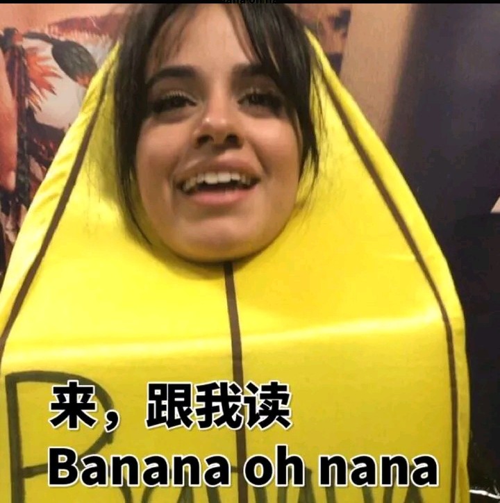 camila 表情包 头像 havana banana