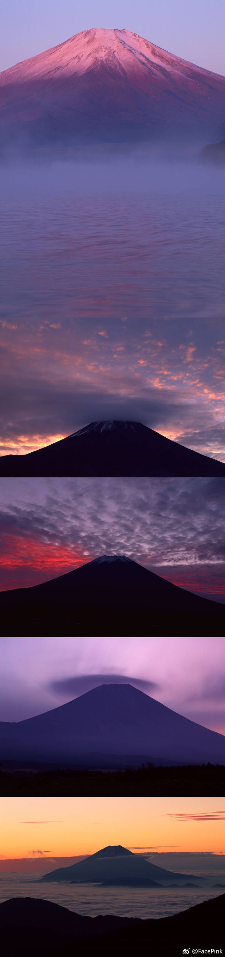 富士山 日本是个美丽的地方