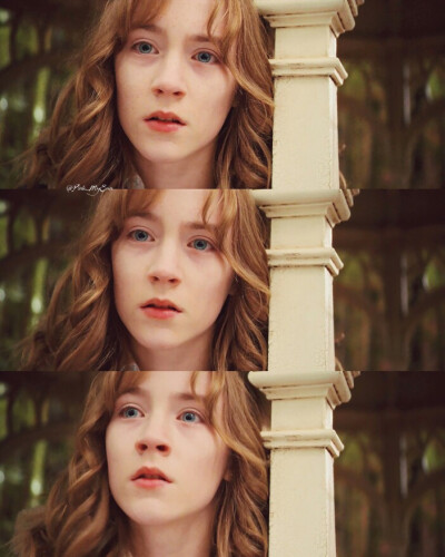  Saoirse·Ronan / 西尔莎·罗南
#可爱的骨头#
cr:Pink_MyEun