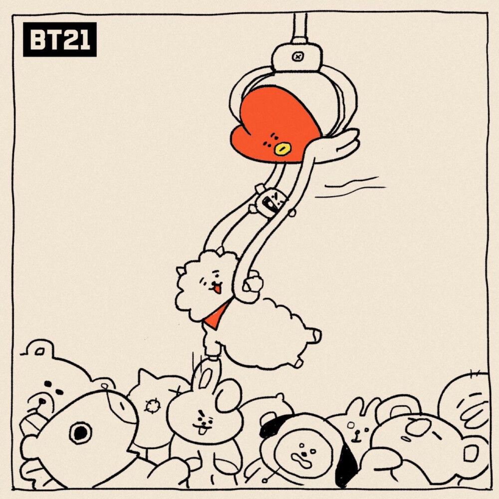 到了首尔也买不到的BT21 T_T