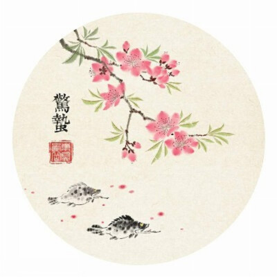 东溟崇岳 · 二十四节气花卉系列插画－惊蛰