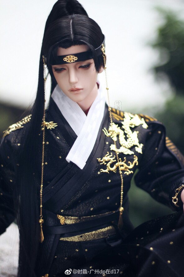 古风美男sd娃娃bjd玩具人偶壁纸萌物