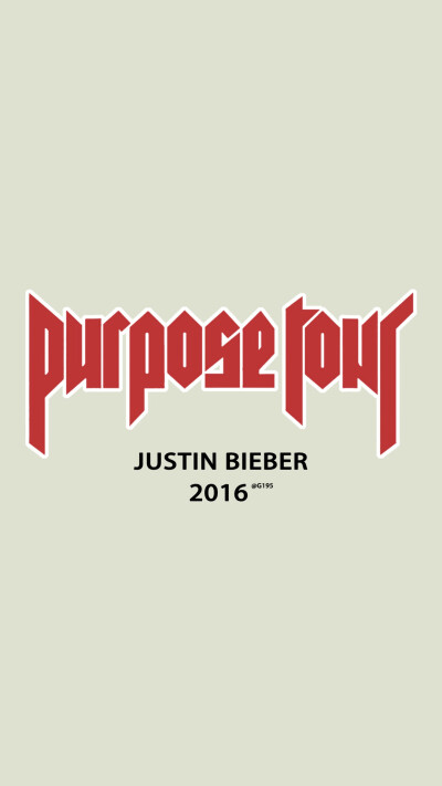 壁纸 Justin Bieber purpose tour