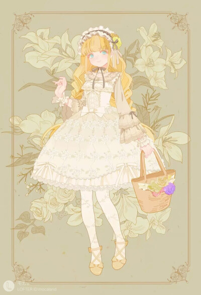 lolita 小裙子 byモカ。（麻手上下）