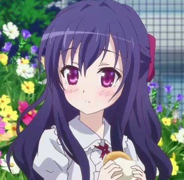 可爱，紫发，萝莉，制服，女头，头像