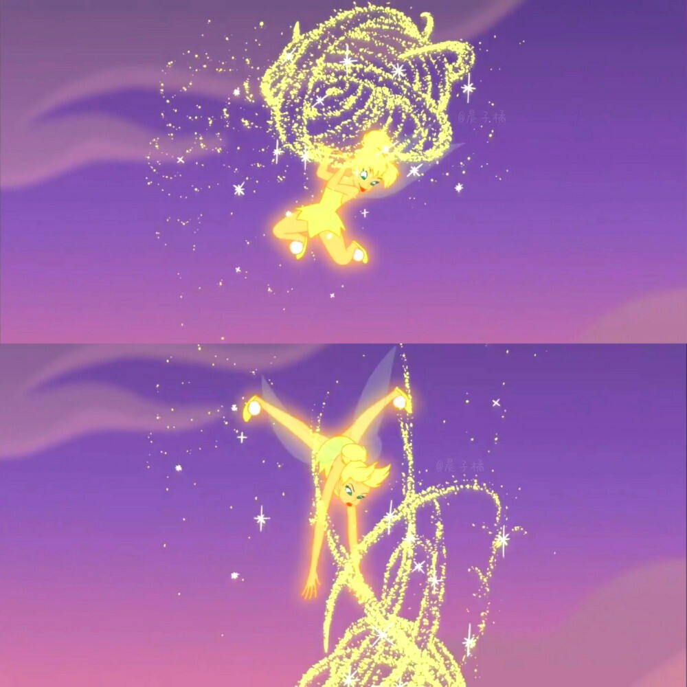 《小飞侠2 · 梦不落帝国》自截自调 Jenny 小叮当 动漫 背景图头像 （答应我，拿图注明出处 微博：@晨子橘 ฅ ̳͒•ˑ̫• ̳͒ฅ♡爱你们