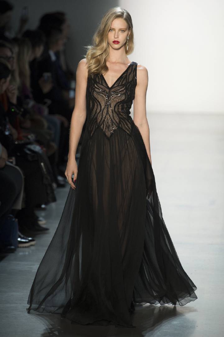 Tadashi Shoji Fall 2018 rtw | All Black ​​​