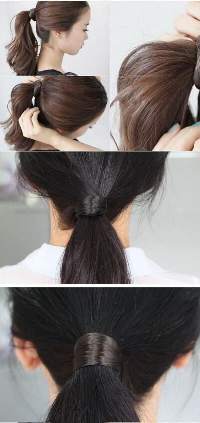 扎头发+手工