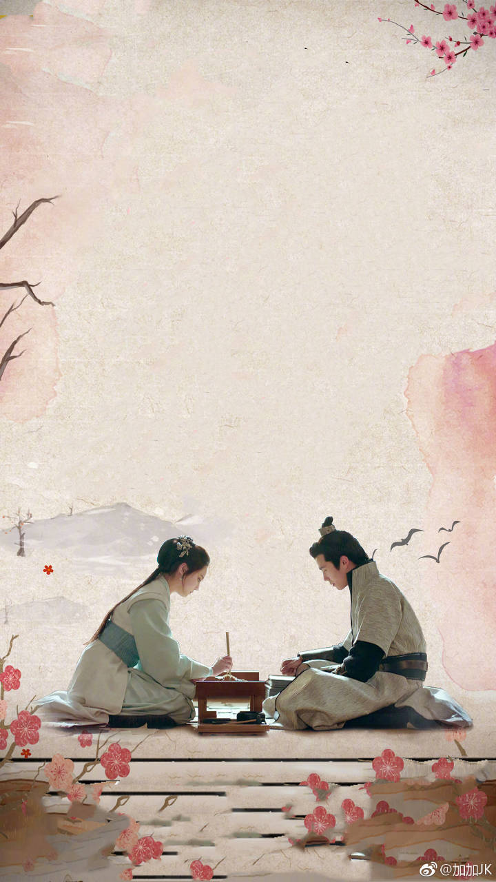 林奚，萧平旌（今夕夫妇，琅琊榜2风起长林，微博抠图）