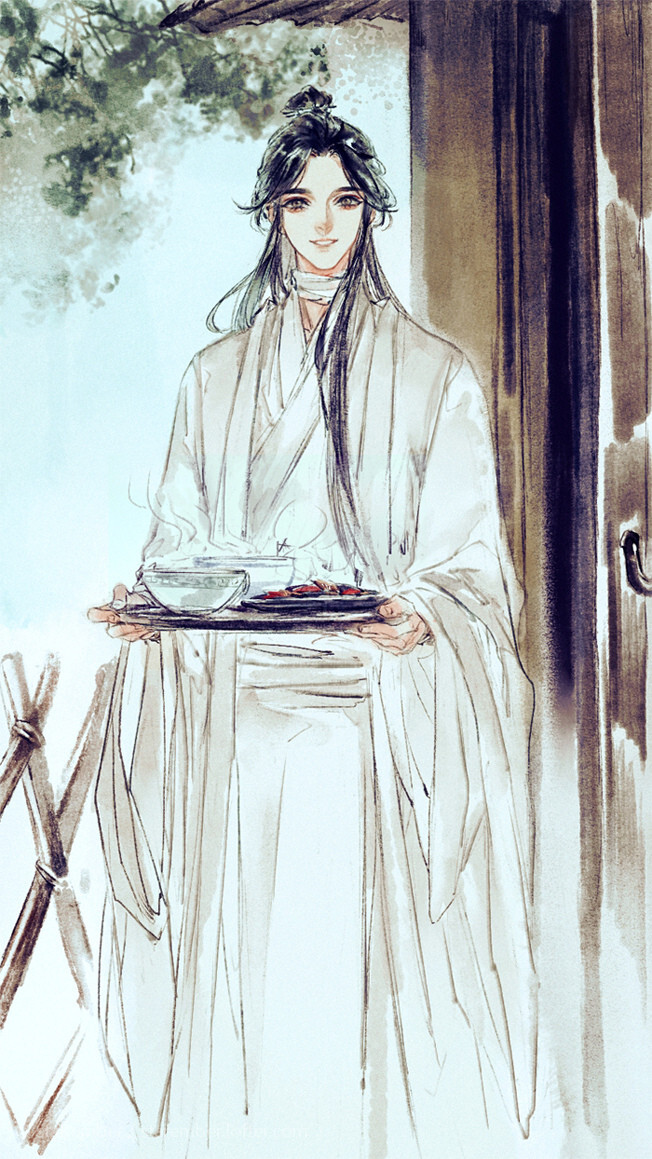 #天官赐福##谢怜# 绘师：STARember