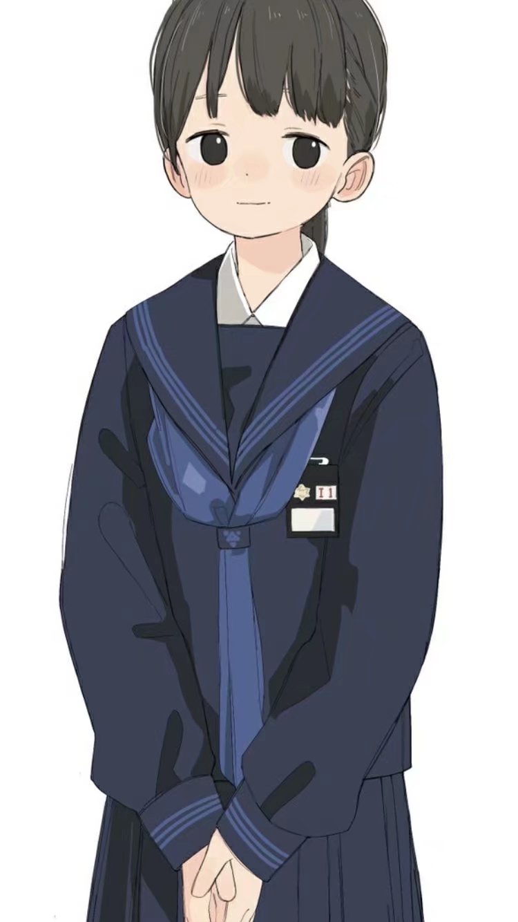 动漫壁纸# 女子高中生.(twi:kumanoikuma)