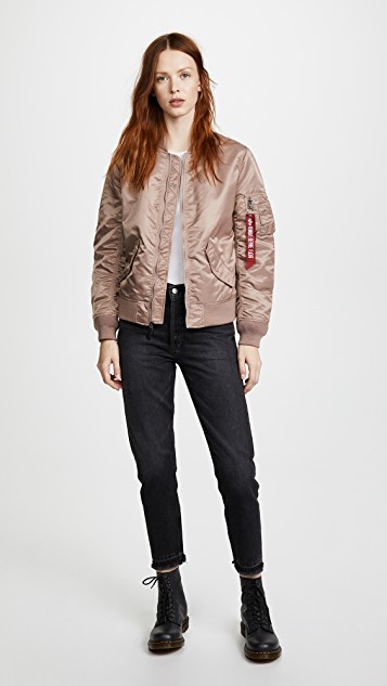 Alpha Industries Laced Bomber Jacket