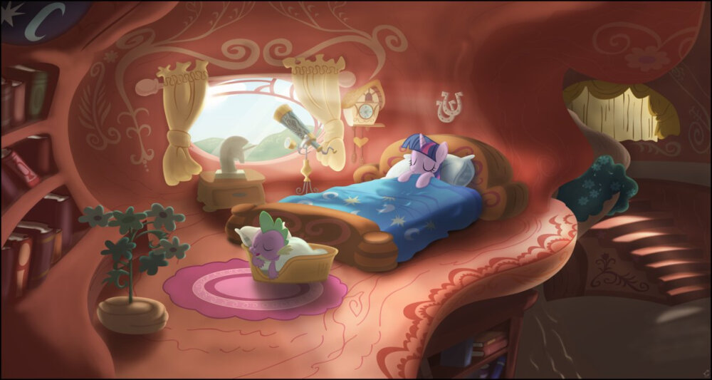 Twilight Sparkle's morning