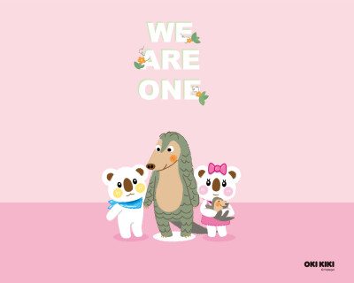 #OKI&KIKI#+#We+are+one#+#OK熊很OK#+#Rare+animal#+#Protect+animal#+#Pangolin#+#保护动物#+#珍稀动物#+#穿山甲##澳崎熊#