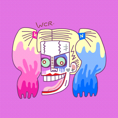 小丑和哈莉的情侣动图